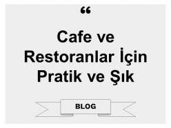 Kafe ve Restoranlar İçin En Uygun Masa Sandalye Modelleri