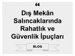 Dış Mekân Salıncaklarında Rahatlık ve Güvenlik İpuçları
