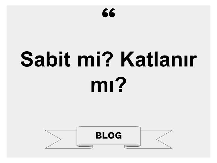 Sabit mi Katlanır mı? Bahçe Mobilyası Seçiminde Doğru Tercih