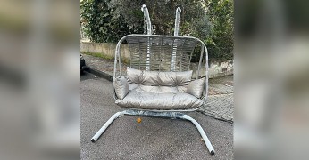 Çift Kişilik Bahçe Balkon Salıncağı