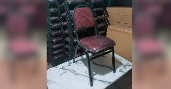 Hilton Demir Sandalye Kırmızı