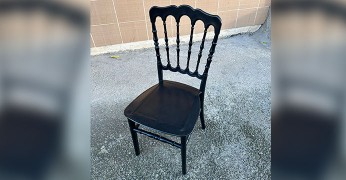 Napolyon Sandalye Siyah